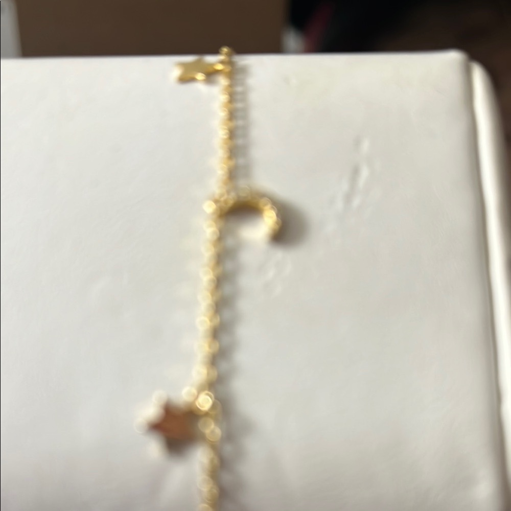 Celestial Gold Charm Bracelet